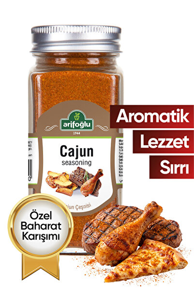 Arifoğlu Cajun (Kajun) Baharatı Cam Şişe 60 gr.