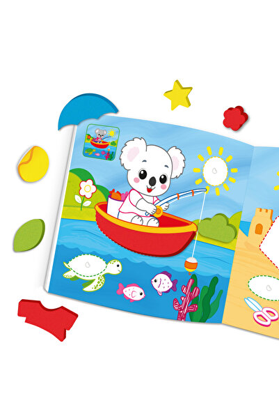 yükselen zeka Pofidik Sticker Kitabım - İlk Yumuşacık Sticker Kitabı