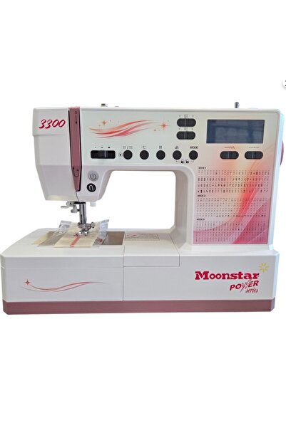 Moonstar Ev Tipi Elektronik Düz Dikiş Makinesi 300 Desen / Model 3300