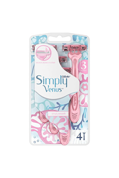 Gillette Aparat de ras Venus 3, 4 bucăți