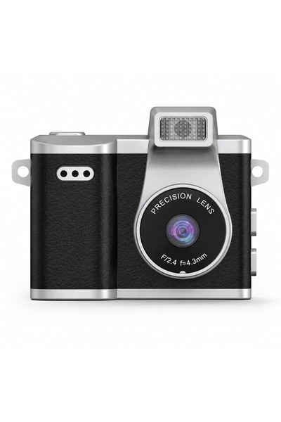 CEPAKS Retro Mini Dijital Kamera 1.44'' LCD Ekranlı Fotoğraf ve Video Kameras...