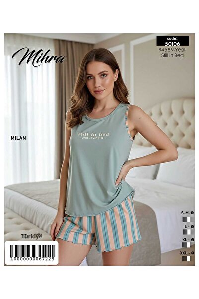 Mihra Plus Size Pajama Set with Straps and Shorts