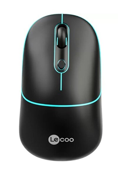 LENOVO Lecoo WS210 WiFi+ Bluetooth Kablosuz 2.4Ghz Siyah 6Tuşlu Şarjlı Mouse