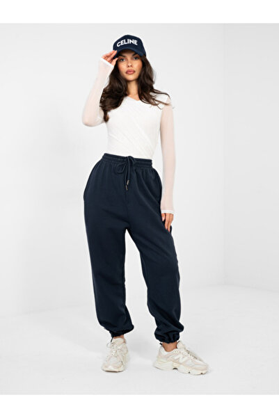 CALİMERA Pantaloni Trening Dama, Calimera, Bumbac, Bleumarin, model CLM-DR-19...