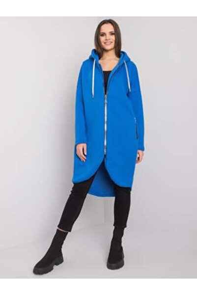 Relevance Women's Sweatshirt, RELEVANCE, Cotton, Long Sleeve, Dark Blue, mode...