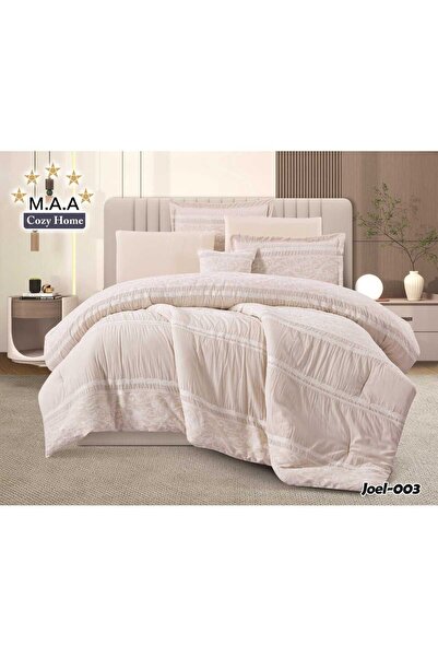 BIET ALMAFROSHAT High-End Jacquard 7-Piece Quilted Bedspread Set