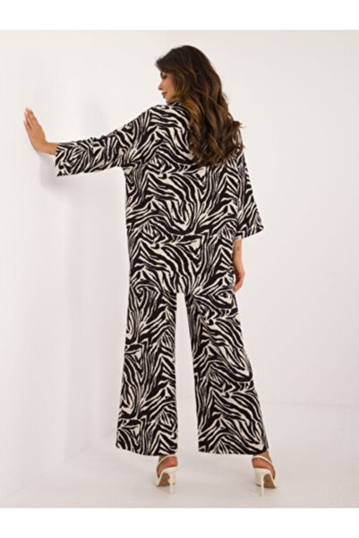 Italy Moda Women's Suit, ITALY MODA, Polyester, 3/4 Sleeve, Ecru, model DHJ-K...