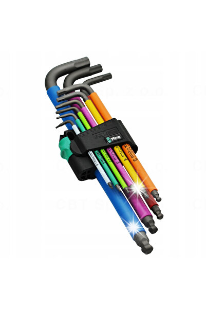 Wera Werk SET DE CHEI PENTRU ȘURUBURI CU CAP HEXAGONAL CU BILĂ 05022089001 WERA