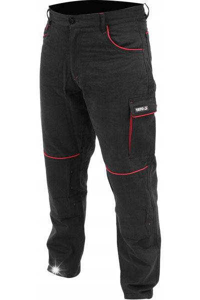 yato Salopetă de lucru cu 7 buzunare, 100% bumbac, mărime reglabilă. XL