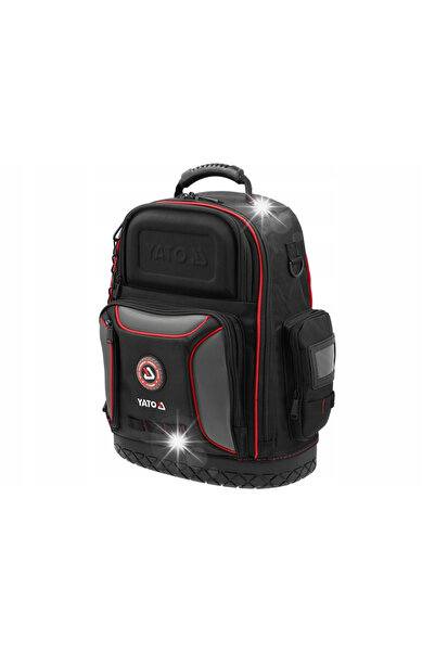 yato Rucsac de scule pentru montatori, 75 de buzunare, 37x18x46cm