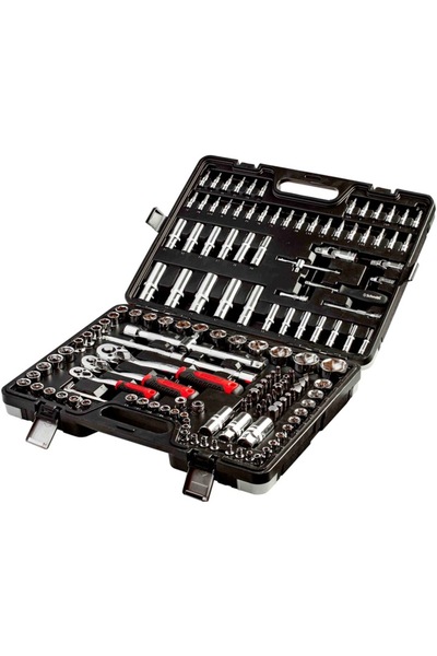 NEO Tools NEO Chei tubulare cu clichet lungi, 6 bucăți. 8-19mm Etui Zwijane