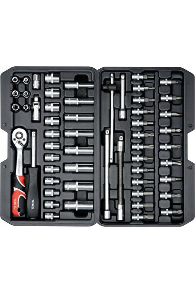 yato 56EL 1/4 SET DE SCULE CU CHEI CU CĂTUȘE YT-14501
