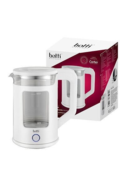 BOTTİVEGA MİLANO Fierbător electric BOTTI Carter 1,5l Silențios Alb