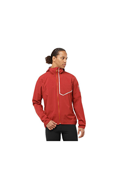 Salomon Bonatti Trail Men's Outdoor Raincoat Lc2135300 Red