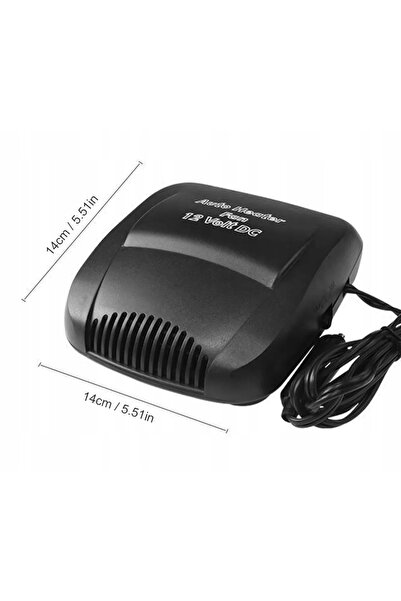 NO BRAND Aerotermă auto cu suflantă pentru parbriz, 12V 150W