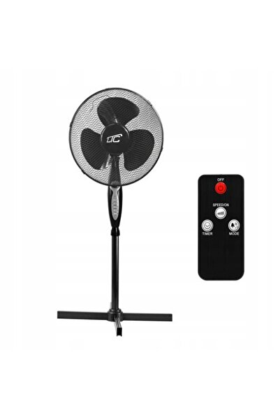 LTC Ventilator de podea WT06 40W cu telecomandă, temporizator și oscilație, 1...