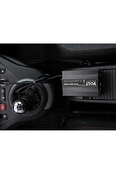 VOLT POLSKA INVERTOR AUTO PENTRU ACUMULATOR 12V 230V 500W 1000W + USB