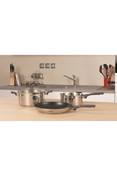 TEFAL PATELNIA DAILY COOK 28CM TITAN INOXIDABIL INDUCȚIE CALITATE SUPERIOARĂ