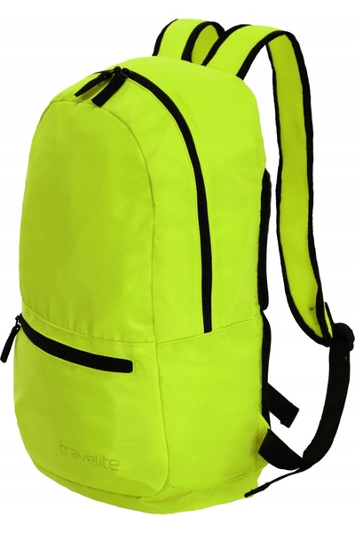Travelite Rucsac pliabil Lămâie verde