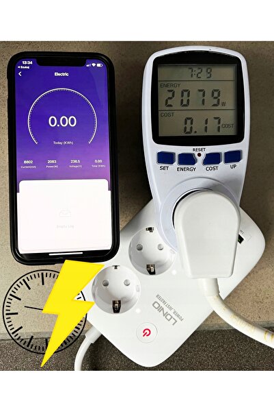 LDNIO Priză multiplă SMART WiFi USB TUYA QC3.0 PD LED