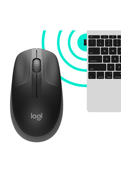 NO BRAND MOUSE WIRELESS FIABIL LOGITECH M190 2.4GHZ NANO USB OPTIC