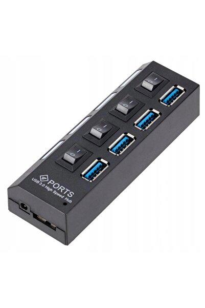 NO BRAND HUB USB activ, distribuitor cu 4 porturi USB 3.0, 5Gb/s