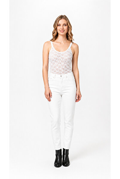 Altınay 5 Pieces Women's Strappy Undershirt with Full Lace Detail, 95% Cotton...
