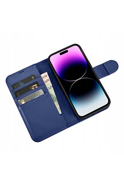 innature Husa ANTI-RFID din piele pentru iPhone 14 Pro Max