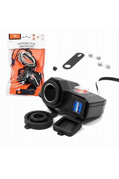 NO BRAND Priză USB pentru motocicletă