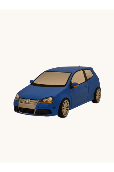 AXY PRINT Golf 5 R32 Machetă 1:18 — Printat 3D | Model Auto Sport Albastru