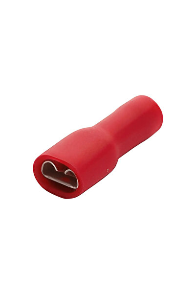 OEM FFD-1638 Papuc auto mama 6.35mm rosu complet izolat 0.5-1.5mm2/0.8x6.35mm...
