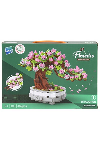 Nobo Kids Blocuri de construcție Flori Copac Bonsai 462 Piese