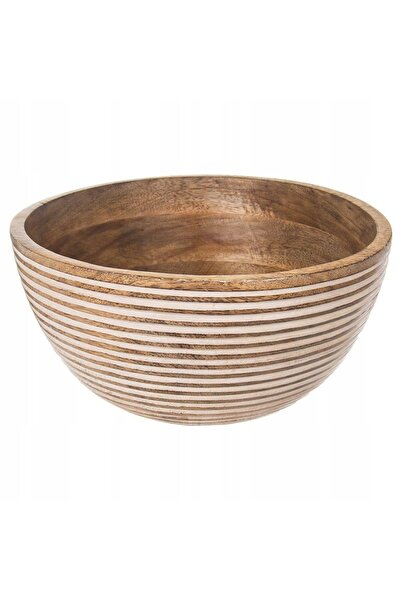 Orionis Miska Drewniana na Owoce Legume Salette Decorativ ORION 25 cm 3 L