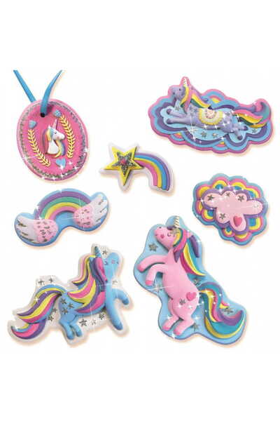 SES Creative SES Obiecte din gips+culori Unicorni 01359 13592