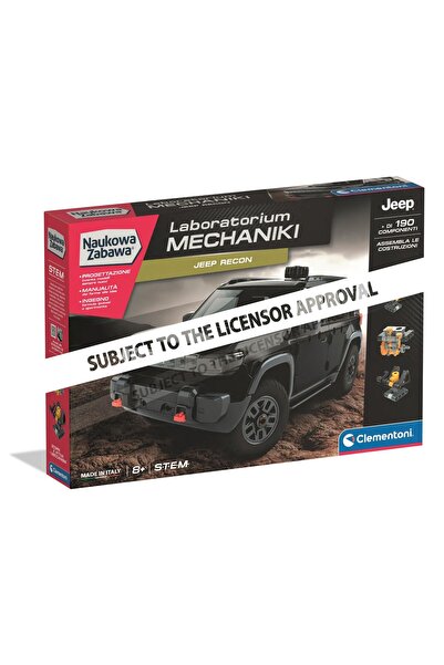 CLEMENTONI Laborator de mecanică Jeep Recon Limba poloneză 50401