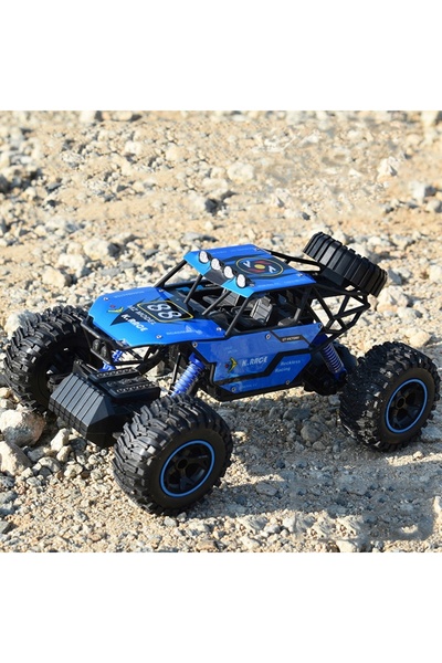 LeanToys Mașină off-road telecomandată RC albastră 2.4G 1:18