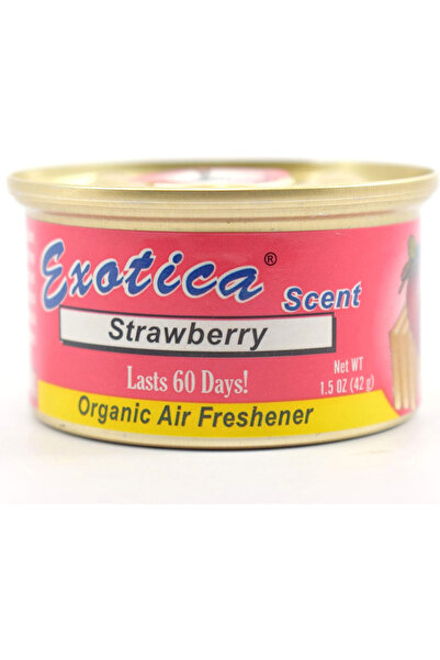 Exotica Strawberry Organic Car Air Freshener – Long-Lasting 60 Days