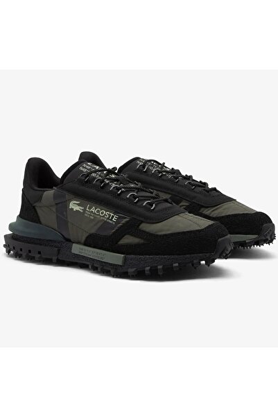 Lacoste Elite Active Leather Mens Sneaker Genuine Leather Men's Casual Sports...