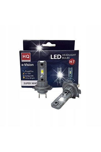 HQ Automotive Becuri LED H7 SUPER ALBE 6000K PLUG AND PLAY CANBUS