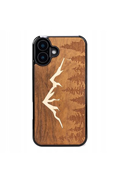 BewooDesign Husă din lemn Bewood pentru iPhone 16 Plus GÓRY IMBUIA