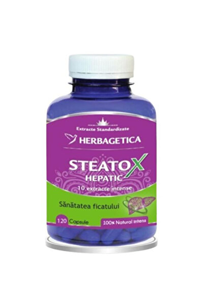 herbagetica Steatox Hepatic - Herbagetica, 120 capsule