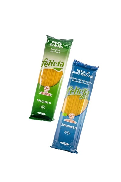 Felicia Pachet Paste Fără Gluten – Spaghetti Mălai 500g + Spaghetti Bio Mălai...