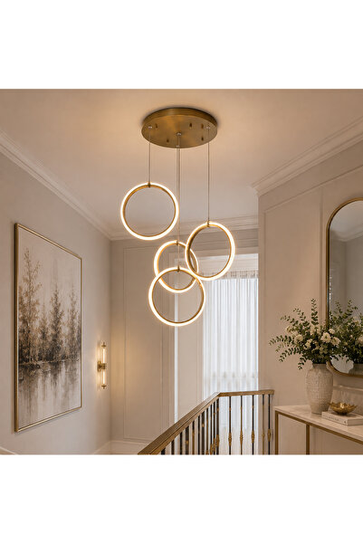 TT AYDINLATMA TT339-3+1-FULLESK ( 3 RENK IŞIK LED ) NEXUS MODELİ 20 LİK HALKA...