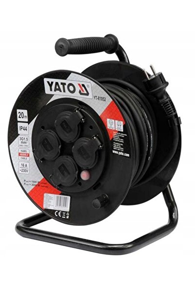 yato Prelungitor tambur YT-81054 cu 4 prize, 40 metri