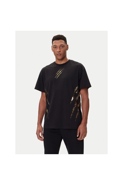 Plein Sport Tricou bărbătesc FAEC MTK8358 STE001N Negru