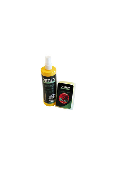 Derby Ulei siliconic parfumat pentru bord Trandafir 300 ml + burete