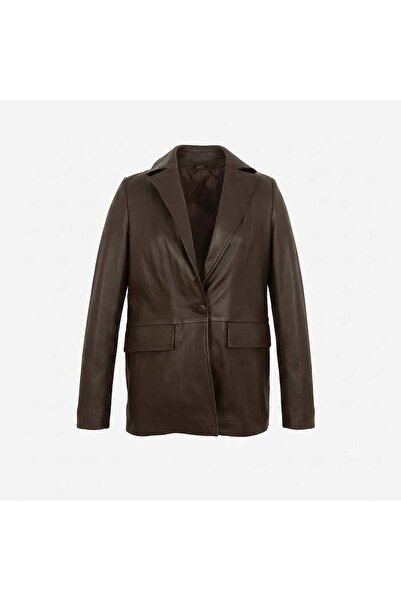KEMAL TANCA Women's Leather Coat Bo-1942