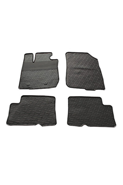 Gledring Ελαστικά πατάκια Dacia Duster 4x4 2010-2015, 4 τεμάχια.