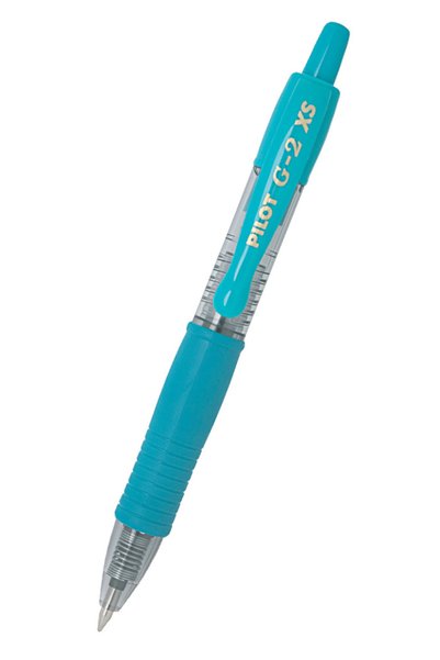 Pilot στυλό διαρκείας gel G-2 XS, 0.7mm, 11cm, γαλάζιο