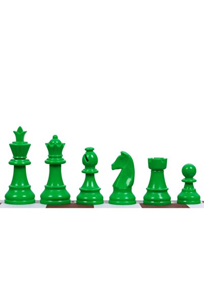 Sunrise Chess & Games Green Plastic Parts 3.75"(95mm) for TR03G